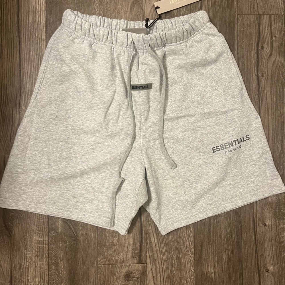 Gray Essential Shorts